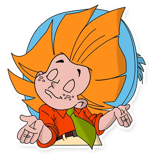 😌 Стикер «Dunno» для Telegram