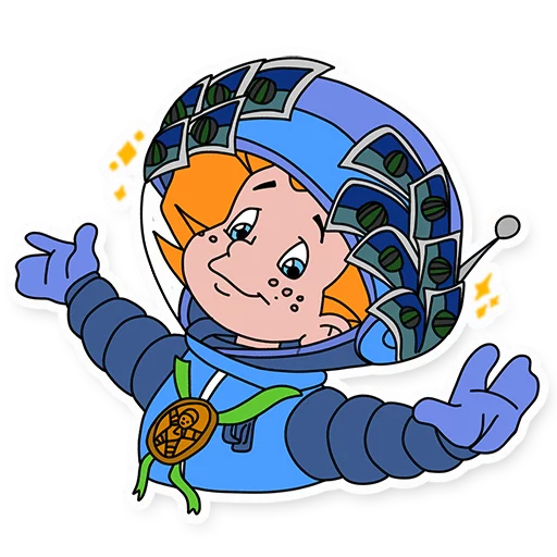 👨‍🚀 Стикер «Dunno» для Telegram