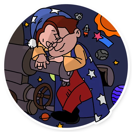😴 Стикер «Dunno» для Telegram