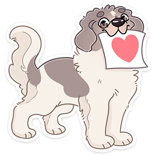 🐶 Стикер «Дуняша» для Telegram