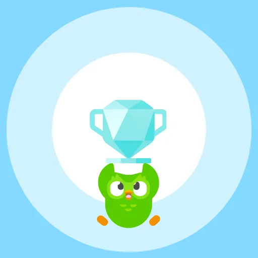 🏆 Стикер «Duolingo» для Telegram