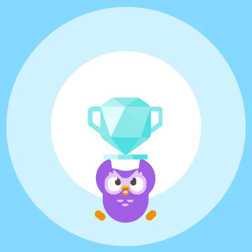 🏆 Стикер «Duolingo» для Telegram