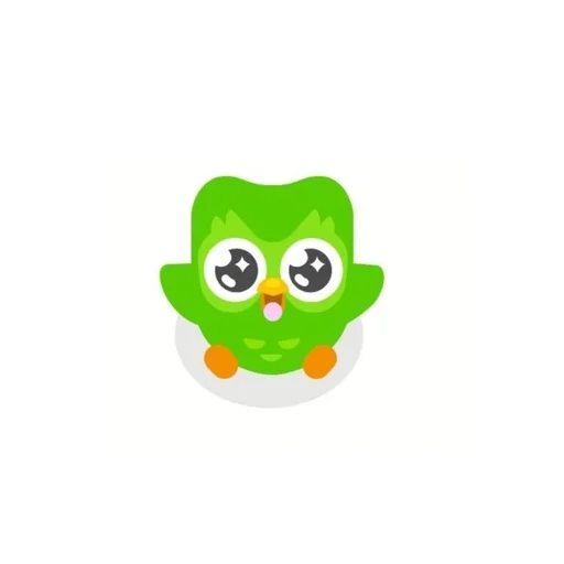 🌟 Стикер «duolingo cute» для Telegram