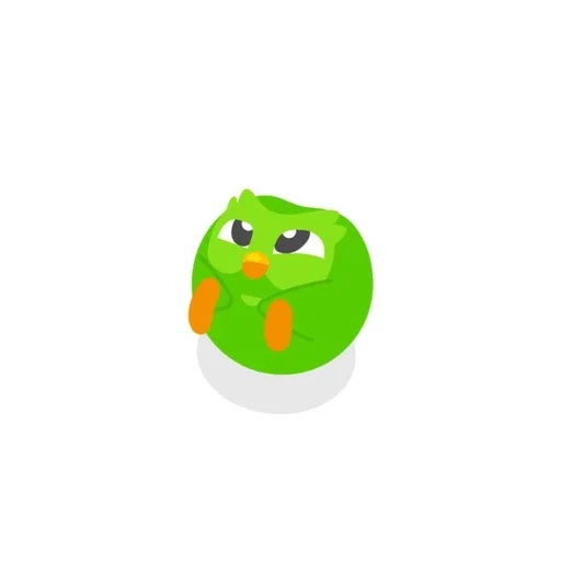 🌟 Стикер «duolingo cute» для Telegram