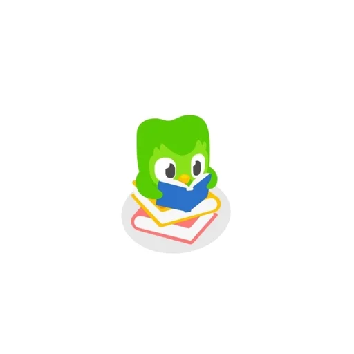 🌟 Стикер «duolingo cute» для Telegram