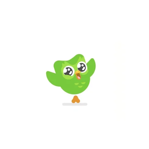 🌟 Стикер «duolingo cute» для Telegram