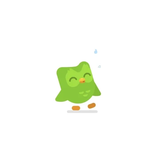 🌟 Стикер «duolingo cute» для Telegram