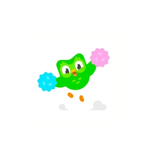 🌟 Стикер «duolingo cute» для Telegram