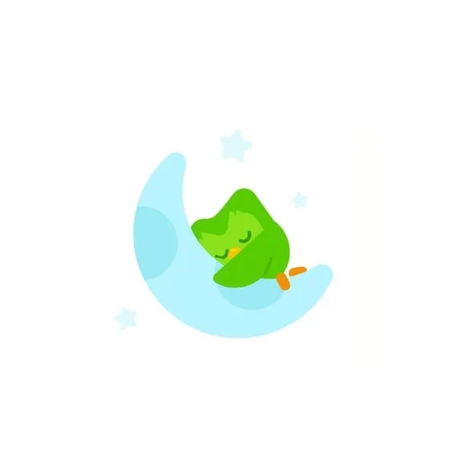 🌟 Стикер «duolingo cute» для Telegram
