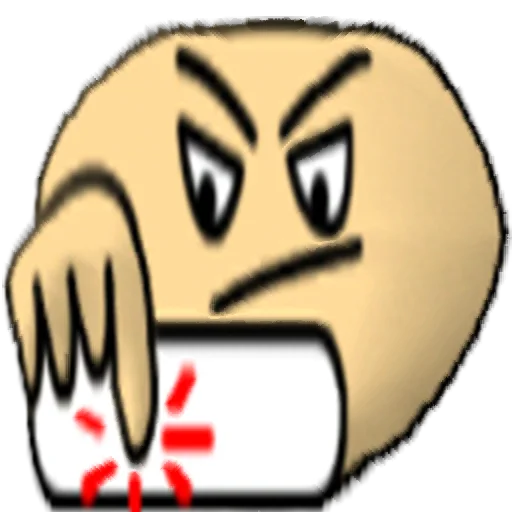 😠 Стикер «Дурак» для Telegram
