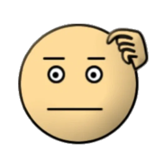 🫤 Стикер «Дурак эмодзи» для Telegram