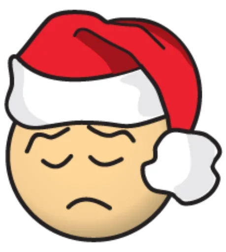 😭 Стикер «Дурак Онлайн новогодние» для Telegram