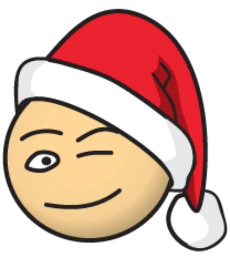 😜 Стикер «Дурак Онлайн новогодние» для Telegram