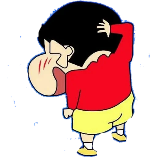 ❤ Стикер «Crayon Shinchan» для Telegram