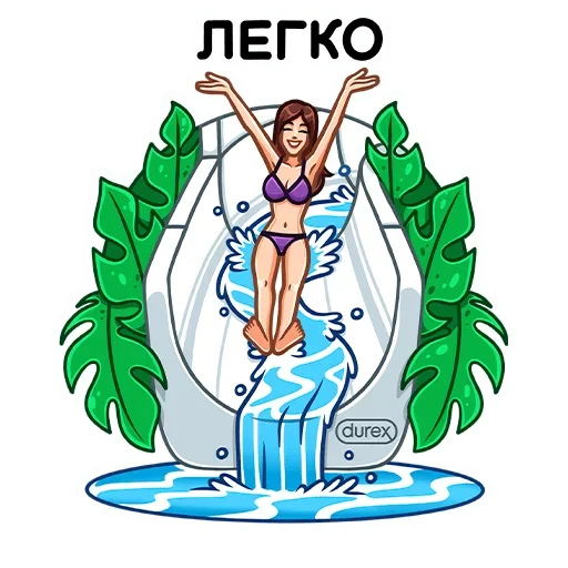 😍 Стикер «Durex 2020» для Telegram