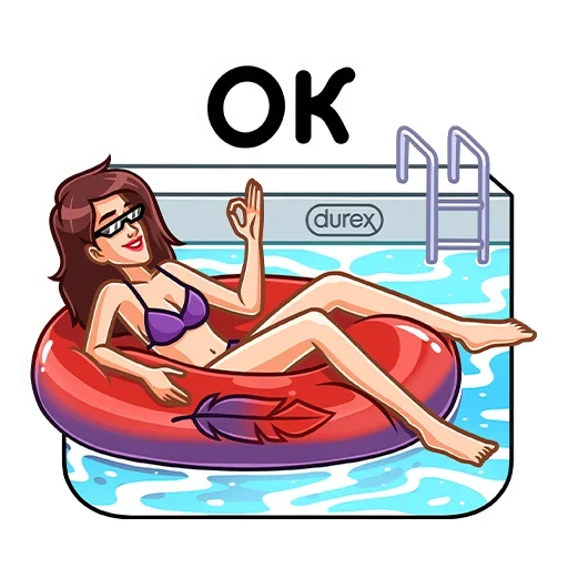 👌 Стикер «Durex 2020» для Telegram
