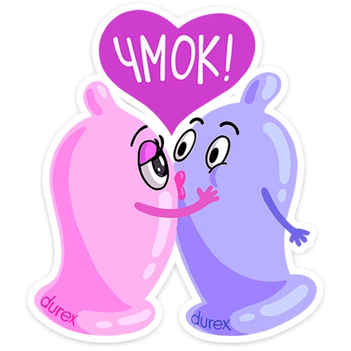 Стикер 16 Durex 2023