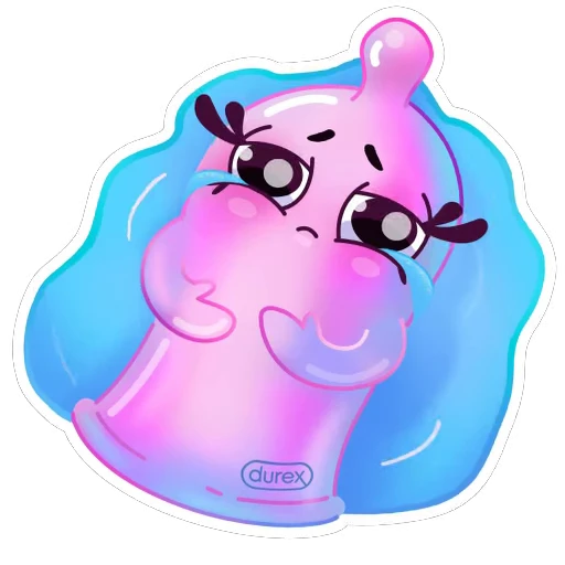 😭 Стикер «Durex Vibes» для Telegram