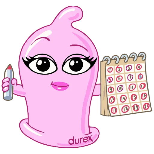 Стикер 17 Durex add