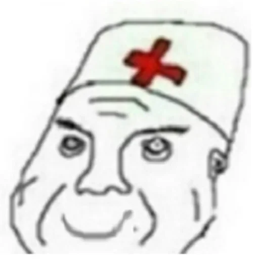 💉 Стикер «Дурка ебать» для Telegram