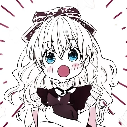 🍥 Стикер «Атанасия де Эльджео Обелия» для Telegram