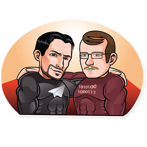 🤝 Стикер «Код Дурова» для Telegram