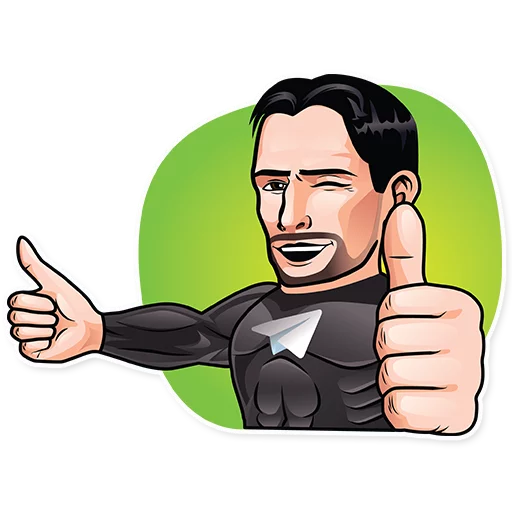👍 Стикер «Код Дурова» для Telegram