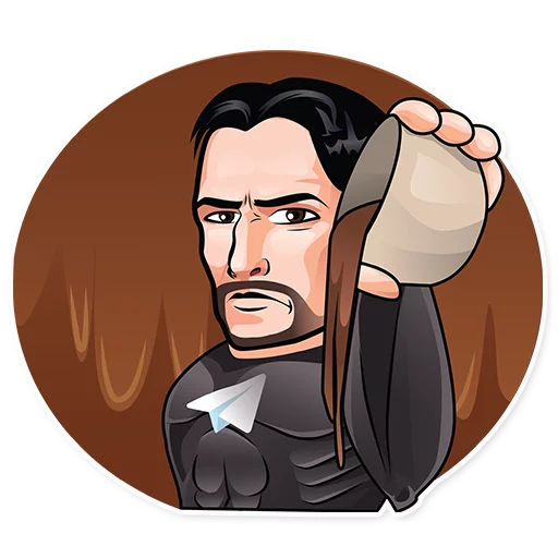 ☕️ Стикер «Код Дурова» для Telegram