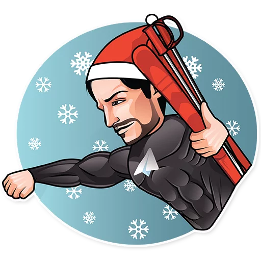 ❄️ Стикер «Код Дурова» для Telegram
