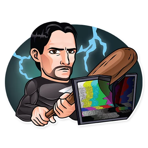 📺 Стикер «Код Дурова» для Telegram