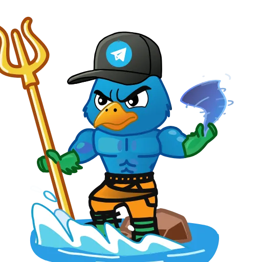 🌊 Стикер «Дуров» для Telegram