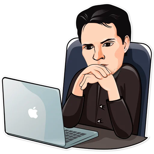💻 Стикер «Pavel Durov» для Telegram