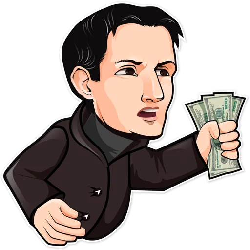 💵 Стикер «Pavel Durov» для Telegram