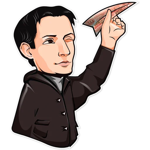 🤑 Стикер «Pavel Durov» для Telegram