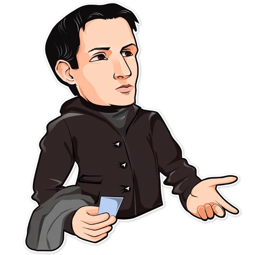 😕 Стикер «Pavel Durov» для Telegram