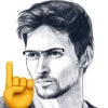 🤓 Эмодзи «Pavel Durov» для Telegram