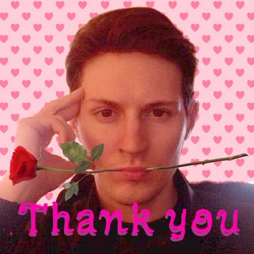 🌹 Стикер «Лучший мужчина в мире» для Telegram