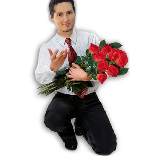 🥀 Стикер «Лучший мужчина в мире» для Telegram