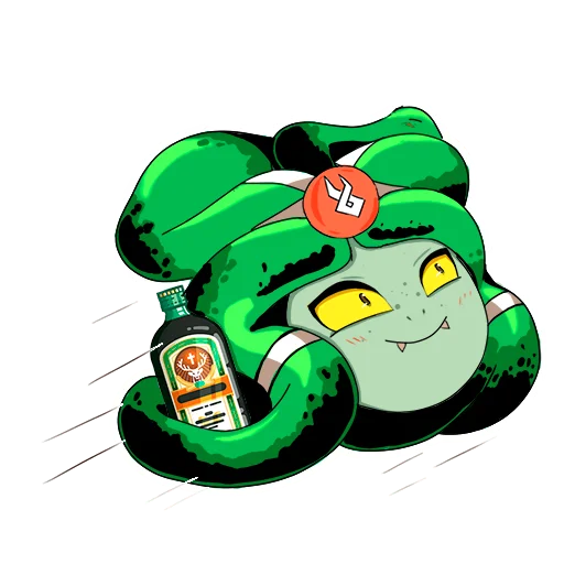 🏃 Стикер «Dusa (Hades)» для Telegram