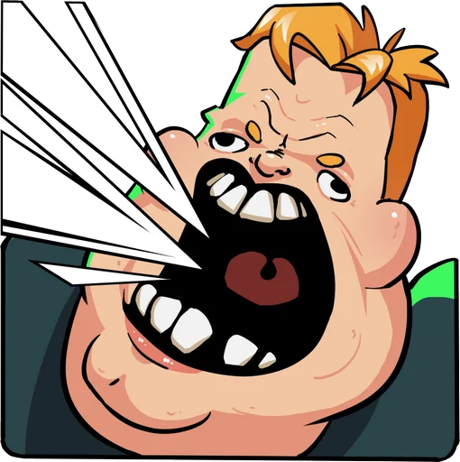 🤬 Стикер «Душевный подкаст» для Telegram