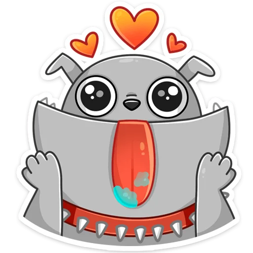 🤪 Стикер «Дасти» для Telegram
