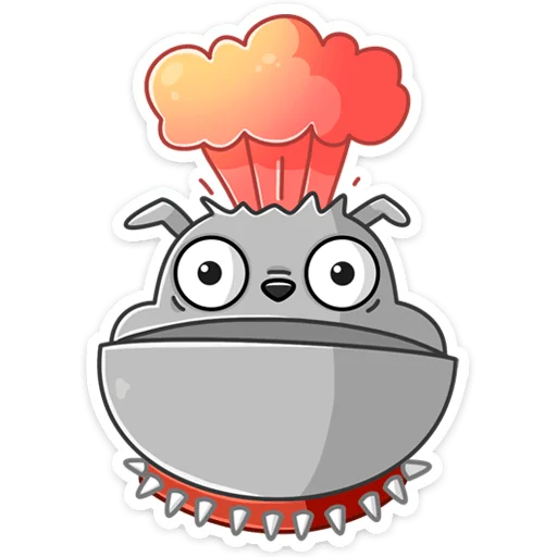 🤯 Стикер «Дасти» для Telegram