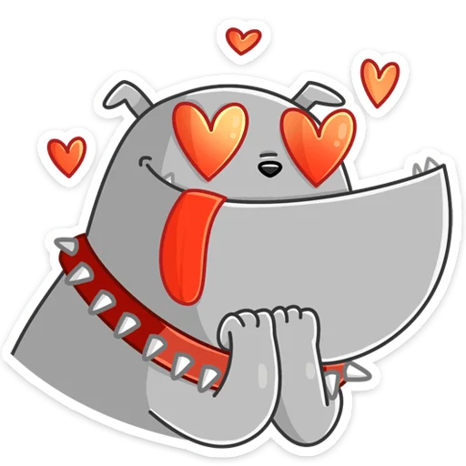 🤪 Стикер «Дасти» для Telegram