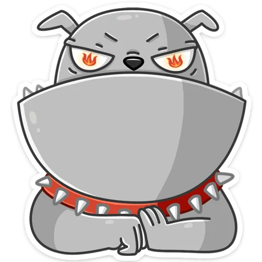 😡 Стикер «Дасти» для Telegram