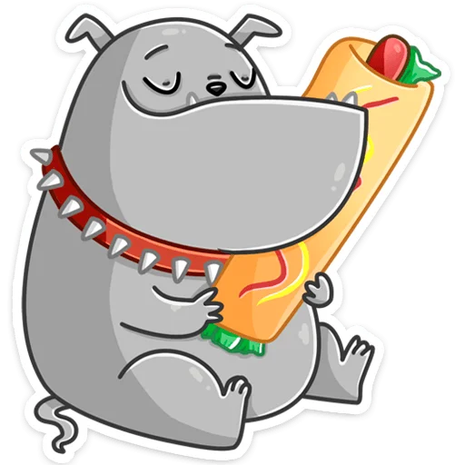 ❤️ Стикер «Дасти» для Telegram