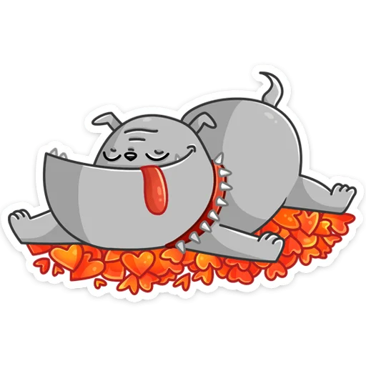 ❤️ Стикер «Дасти» для Telegram