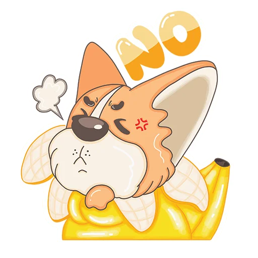 😑 Стикер «Dustin_dog» для Telegram