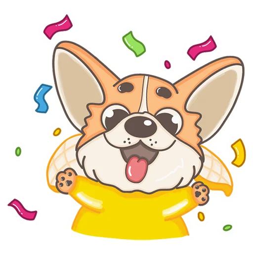 🎉 Стикер «Dustin_dog» для Telegram