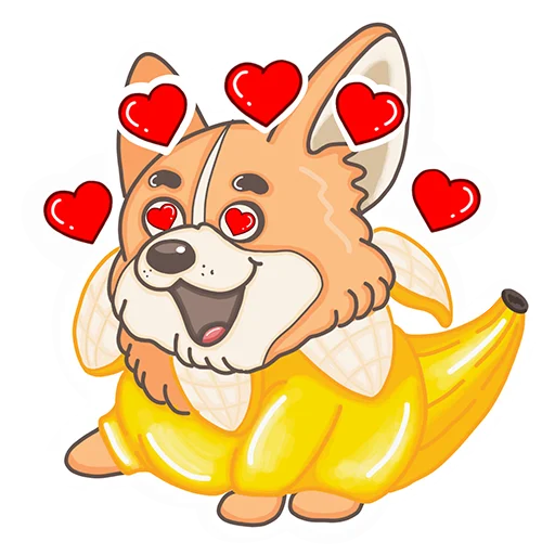 🥰 Стикер «Dustin_dog» для Telegram