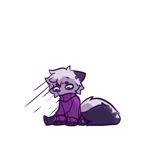 🦊 Стикер «Dust» для Telegram